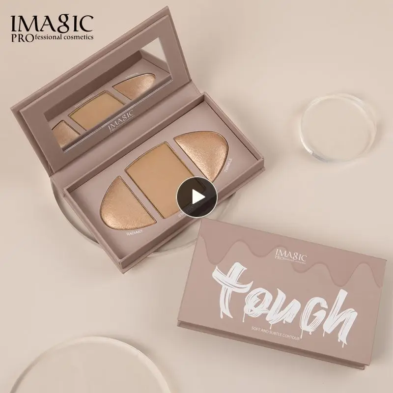 Facial High Light Luxury Delicate Highlighter Palette 3 Colors Glitter Highlighter Palette Shimmer Powder Face Contour Brighten
Facial High Light Luxury Delicate Highlighter Palette 3 Colors Glitter Highlighter Palette Shimmer Powder Face Contour Brighten