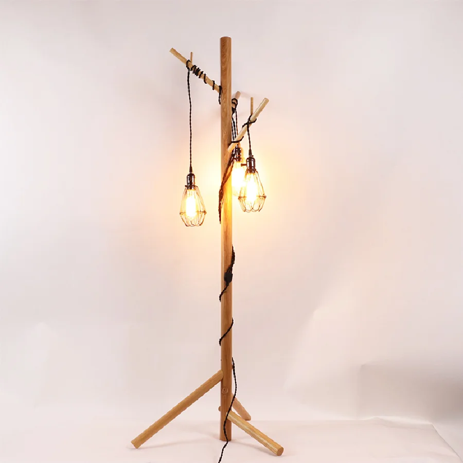 Modern Creativity Wooden Vintage Floor Lamp Living Room Home Decor Sofa Lamp Bedroom Bedside Lamp Indoor Lighting Light Fixture
Modern Creativity Wooden Vintage Floor Lamp Living Room Home Decor Sofa Lamp Bedroom Bedside Lamp Indoor Lighting Light Fixture