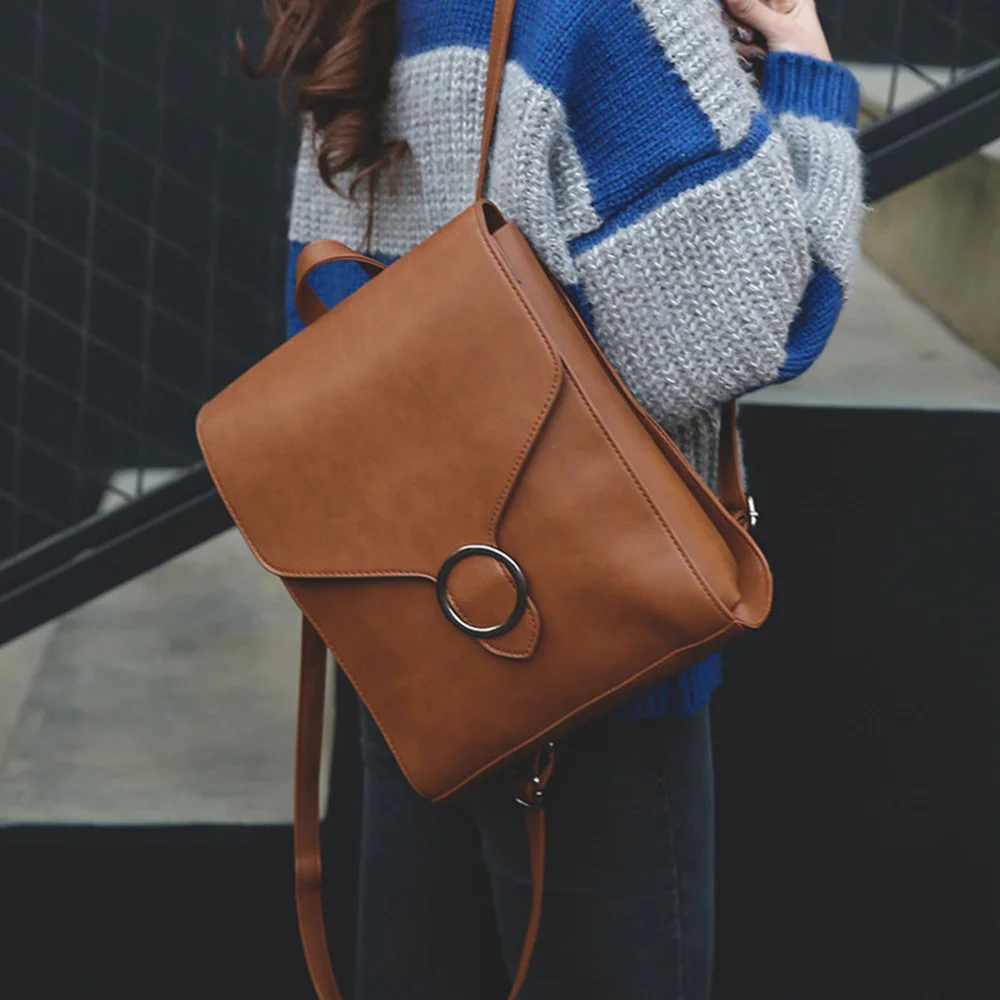 Fashion New Women's Backpack PU Leather Designer Bags for Women Female Shopping Schoolbags Young Girl High Quality Backpack Bag
Fashion New Women's Backpack PU Leather Designer Bags for Women Female Shopping Schoolbags Young Girl High Quality Backpack Bag