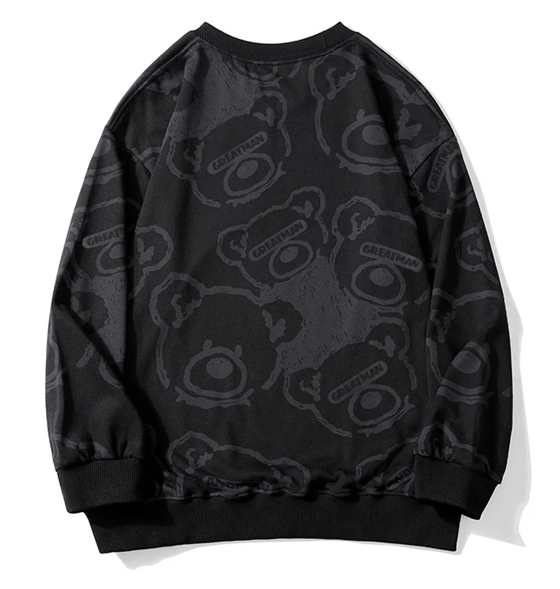 Pure cotton sweater round neck loose casual youth spring and autumn printed long-sleeved T-shirt outer wear
Pure cotton sweater round neck loose casual youth spring and autumn printed long-sleeved T-shirt outer wear
