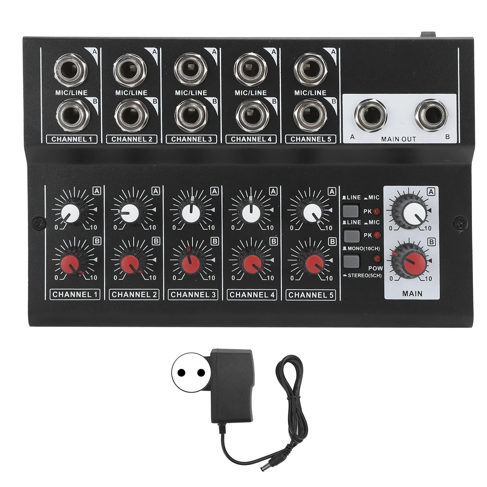 100‑240V Portable 10‑Channel Stereo Audio Sound Mixer Karaoke Microphone Amplifier ConsoleEU Plug Audio Audio Audio Audio
100‑240V Portable 10‑Channel Stereo Audio Sound Mixer Karaoke Microphone Amplifier ConsoleEU Plug Audio Audio Audio Audio