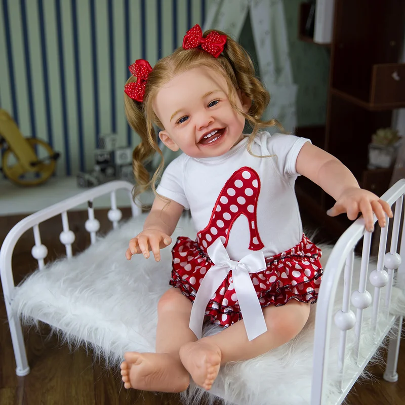 60CM Mila Reborn Doll Lifelike Soft Touch Fashion Baby Gift Toys for Girls
60CM Mila Reborn Doll Lifelike Soft Touch Fashion Baby Gift Toys for Girls