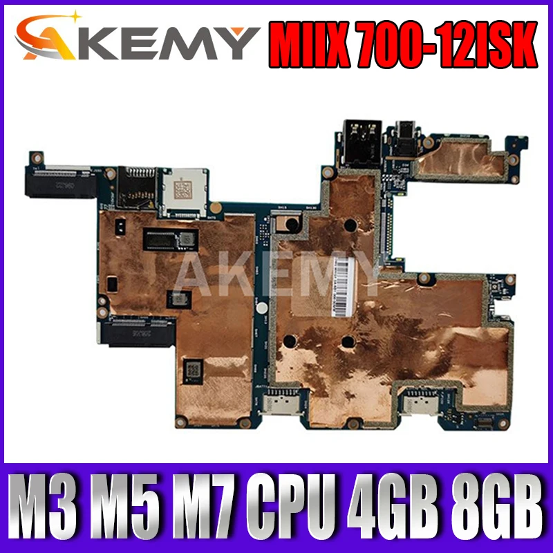 NM-A641 Motherboard for Lenovo MIIX 700 MIIX 700-12ISK Laptop motherboard Mainboard W/ CPU M3-6Y30 M5-6Y54 M7-6Y75 4GB 8GB RAM
NM-A641 Motherboard for Lenovo MIIX 700 MIIX 700-12ISK Laptop motherboard Mainboard W/ CPU M3-6Y30 M5-6Y54 M7-6Y75 4GB 8GB RAM