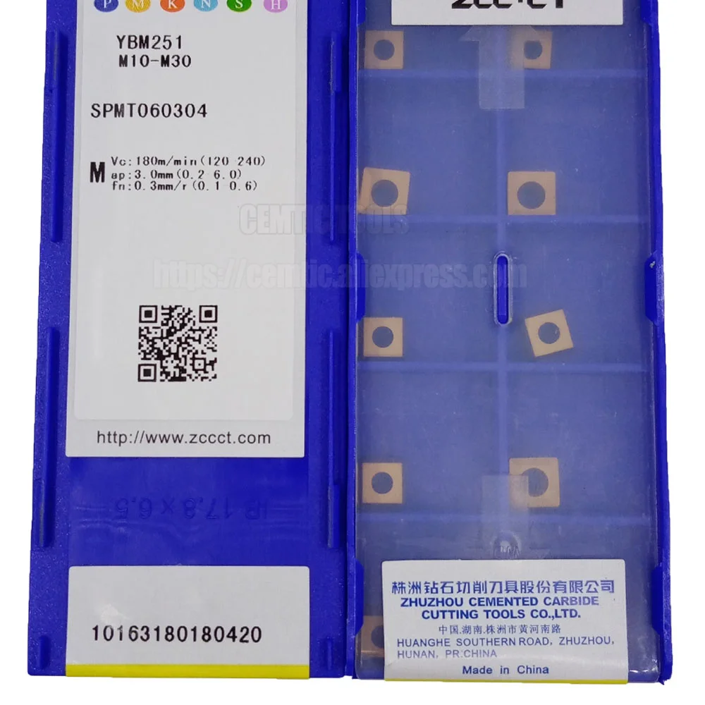 Original ZCC SPMT060304 YBM251 YBG302 YBG202 YBM351 SPMT Carbide Inserts Lathe Cutter Turning Tools CNC
Original ZCC SPMT060304 YBM251 YBG302 YBG202 YBM351 SPMT Carbide Inserts Lathe Cutter Turning Tools CNC