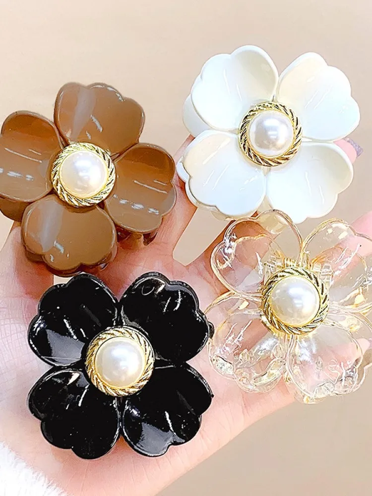 UXSL New Elegant Pearl Flowers French Hair Claws for Women Sweet Hair Decorate Hair Claw Clips Hairpin Fashion Hair Accessories
UXSL New Elegant Pearl Flowers French Hair Claws for Women Sweet Hair Decorate Hair Claw Clips Hairpin Fashion Hair Accessories
