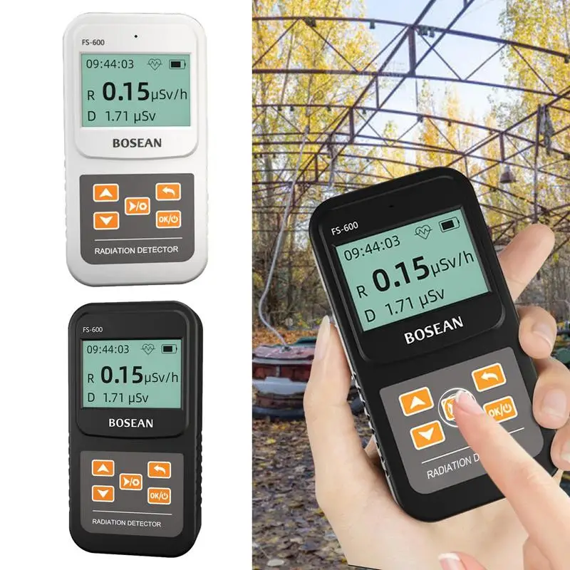 Radiation Detector Professional Radiation Detector For Nuclear Fallout Digital Large Screen Portable Home Monitor For Beta-Rays
Radiation Detector Professional Radiation Detector For Nuclear Fallout Digital Large Screen Portable Home Monitor For Beta-Rays