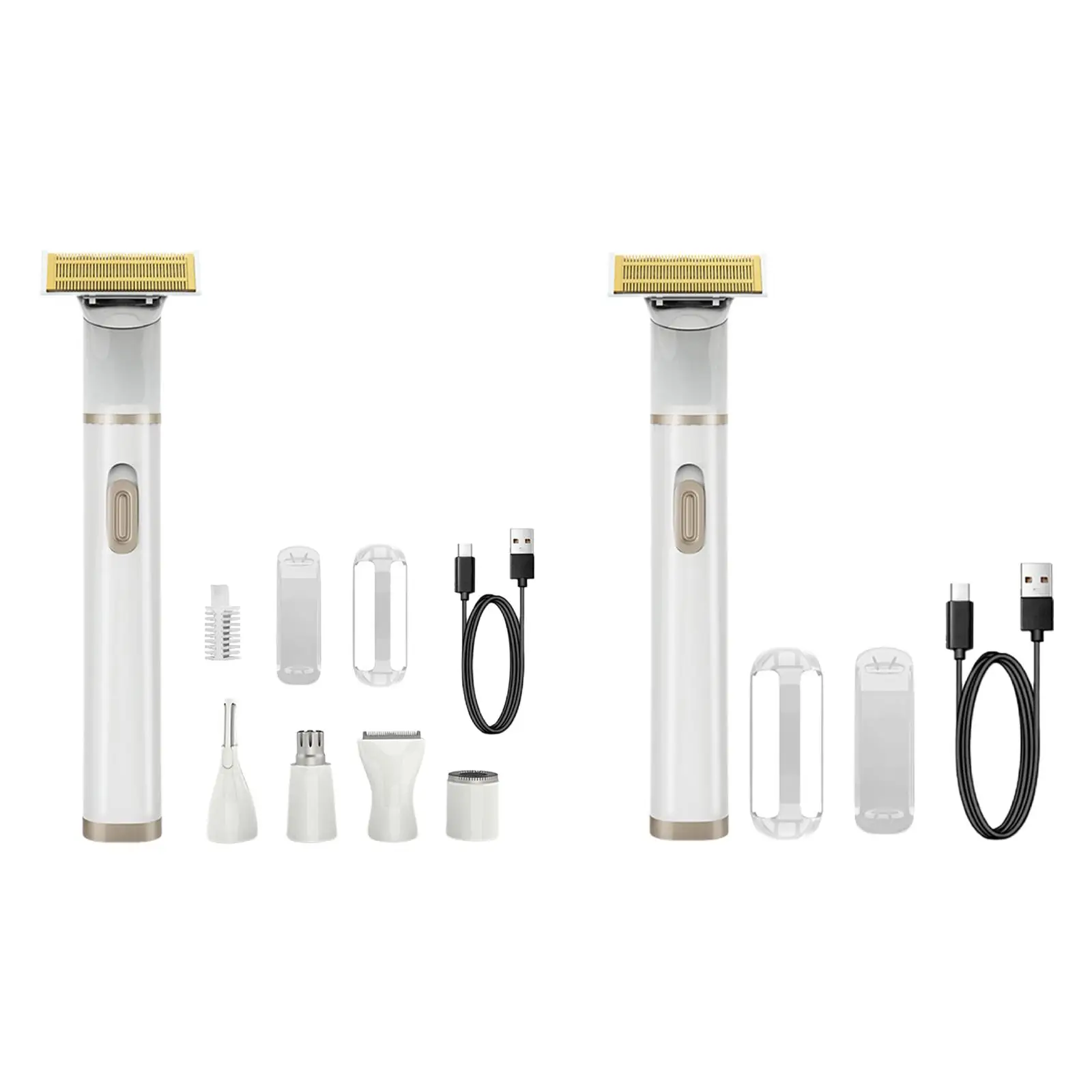 Rechargeable Women Hair Trimmer IPX7 Waterproof Electric Face Shaver for Legs Underarms
Rechargeable Women Hair Trimmer IPX7 Waterproof Electric Face Shaver for Legs Underarms