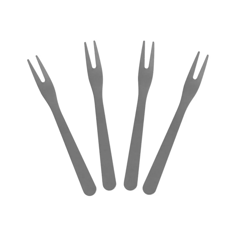 4pcs/Set Titanium Dessert Fruit Forks with Holder Set Mini Salad Fruit Fork Food Flatware for Party Travel Camping
4pcs/Set Titanium Dessert Fruit Forks with Holder Set Mini Salad Fruit Fork Food Flatware for Party Travel Camping