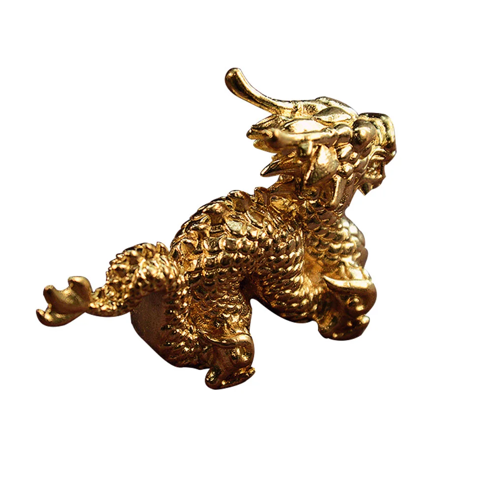 Dragon Statue Figurine Chinese Shui Feng Sculpture Brass Ornament Figurines Fengshui Decor Toy Decoration Animal Wealth Golden
Dragon Statue Figurine Chinese Shui Feng Sculpture Brass Ornament Figurines Fengshui Decor Toy Decoration Animal Wealth Golden