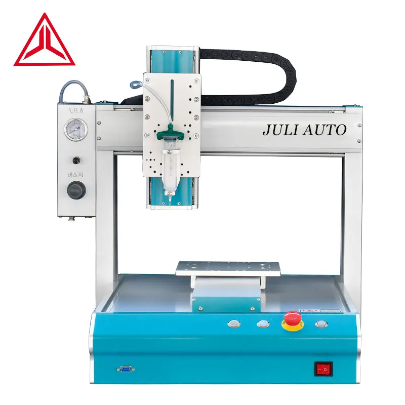 Automatic bench top desktop 3 axis PLC programmable high speed speaker glue dispenser syringe glue dispensing machine
Automatic bench top desktop 3 axis PLC programmable high speed speaker glue dispenser syringe glue dispensing machine
