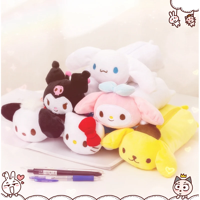 Sanrioed Kuromi Cinnamorll MyMelody Hellokitty мультяшная плюшевая кукла большой емкости для студентов многофункциональная сумка для хранения пенал
Sanrioed Kuromi Cinnamorll MyMelody Hellokitty мультяшная плюшевая кукла большой емкости для студентов многофункциональная сумка для хранения пенал