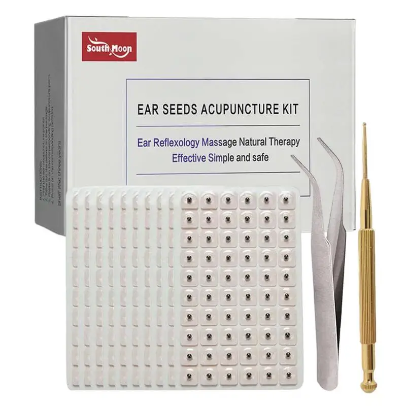 Ear Press Seed Auricular Vaccaria Seed With English Ear Probe Ear Model Acupunctures Needle Ear Bead Stichers Slimming Bod
Ear Press Seed Auricular Vaccaria Seed With English Ear Probe Ear Model Acupunctures Needle Ear Bead Stichers Slimming Bod