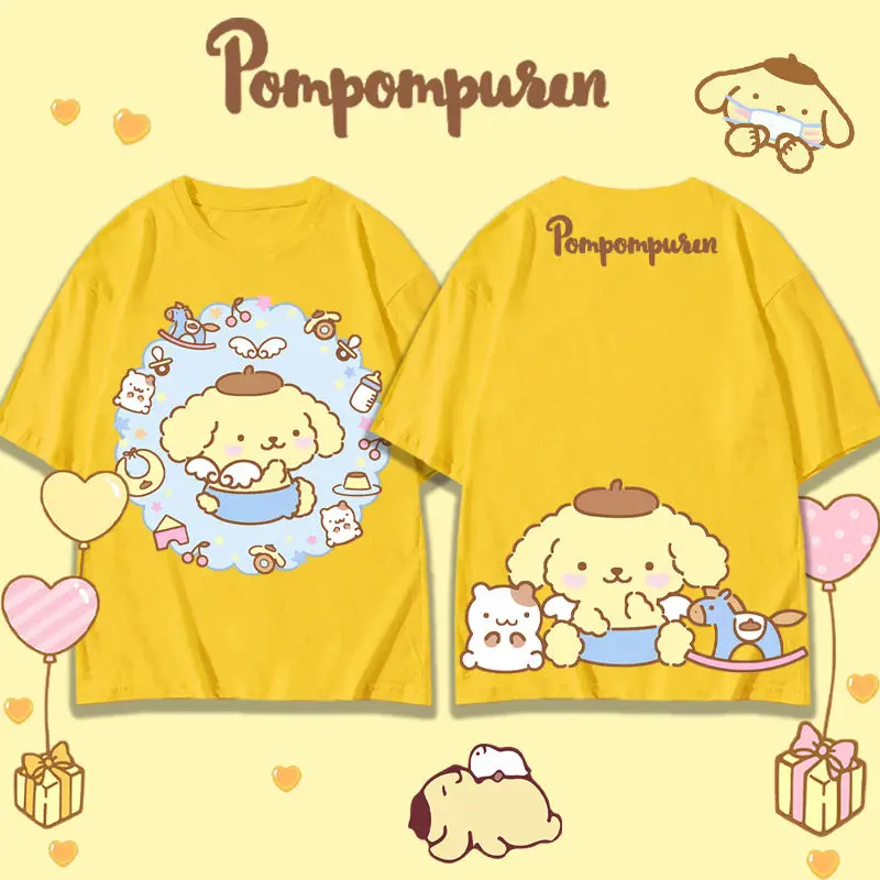 Sanrio kawaii cartoon anime pompompurin short-sleeved T-shirt female gift summer ins all-match girls trendy lazy wind clothes
Sanrio kawaii cartoon anime pompompurin short-sleeved T-shirt female gift summer ins all-match girls trendy lazy wind clothes