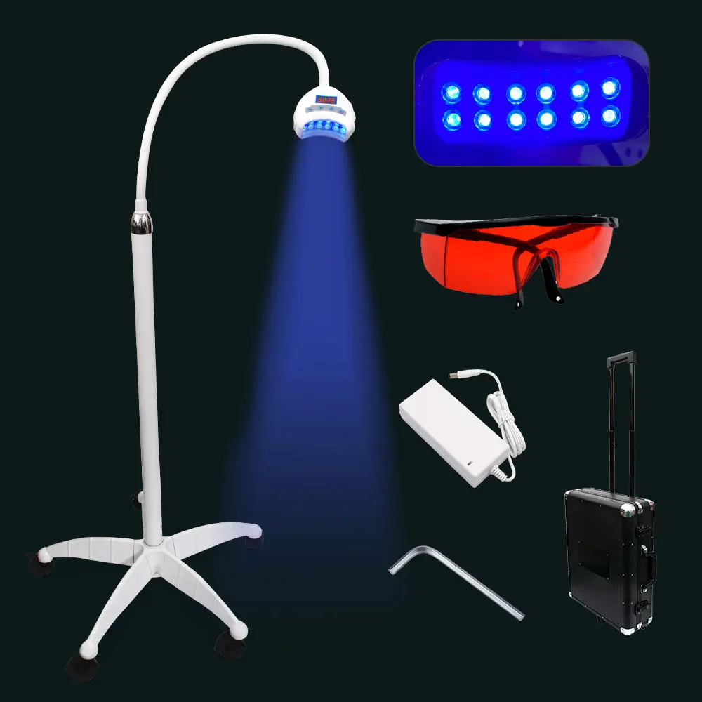 Dental Mobile Equipment Tooth Whitening Lamp Machine Whitening Unit LED Light Bleaching Accelerator System Use Light Whitening
Dental Mobile Equipment Tooth Whitening Lamp Machine Whitening Unit LED Light Bleaching Accelerator System Use Light Whitening