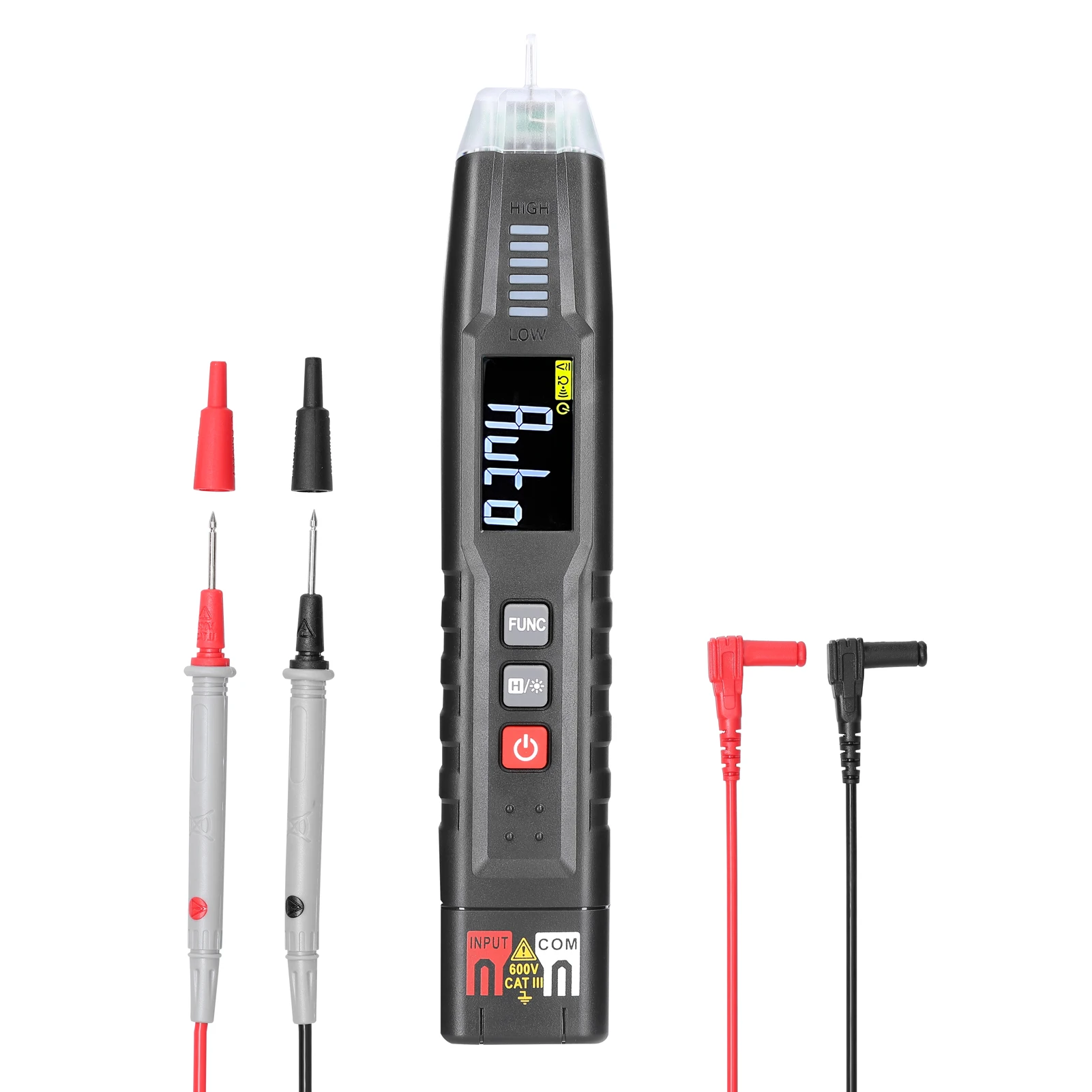 Портативный мультиметр MAYILON с фонариком, 600 В, 4000 отсчетов
Портативный мультиметр MAYILON с фонариком, 600 В, 4000 отсчетов