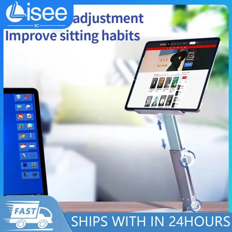 Foldable Hollow Design Tablet Holder Ergonomic Riser Bracket For Iphone Adjustable Desktop Support Phone Accessories Rotating
Foldable Hollow Design Tablet Holder Ergonomic Riser Bracket For Iphone Adjustable Desktop Support Phone Accessories Rotating