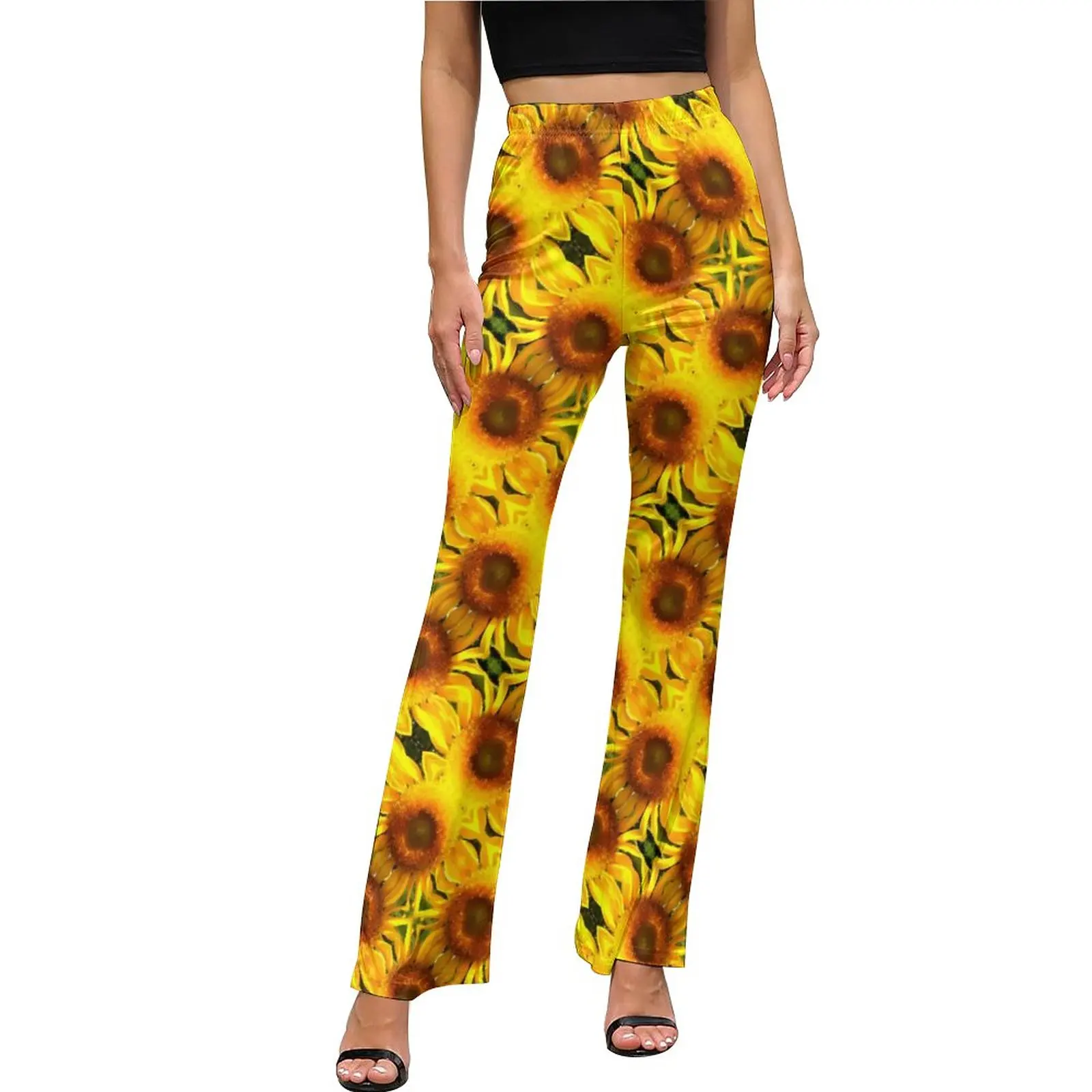 Желтые Повседневные брюки с подсолнухом, весенние офисные брюки-клеш с цветочным принтом на заказ, узкие Стрейчевые брюки с высокой талией в эстетическом стиле
Желтые Повседневные брюки с подсолнухом, весенние офисные брюки-клеш с цветочным принтом на заказ, узкие Стрейчевые брюки с высокой талией в эстетическом стиле