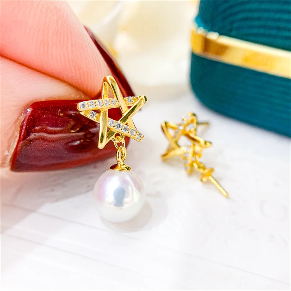 S925 Sterling Silver Earring Hooks Accessories Gold Silver Ear Studs Ear Hooks Wire For Pearl Earrings Jewelry Making Findings
S925 Sterling Silver Earring Hooks Accessories Gold Silver Ear Studs Ear Hooks Wire For Pearl Earrings Jewelry Making Findings