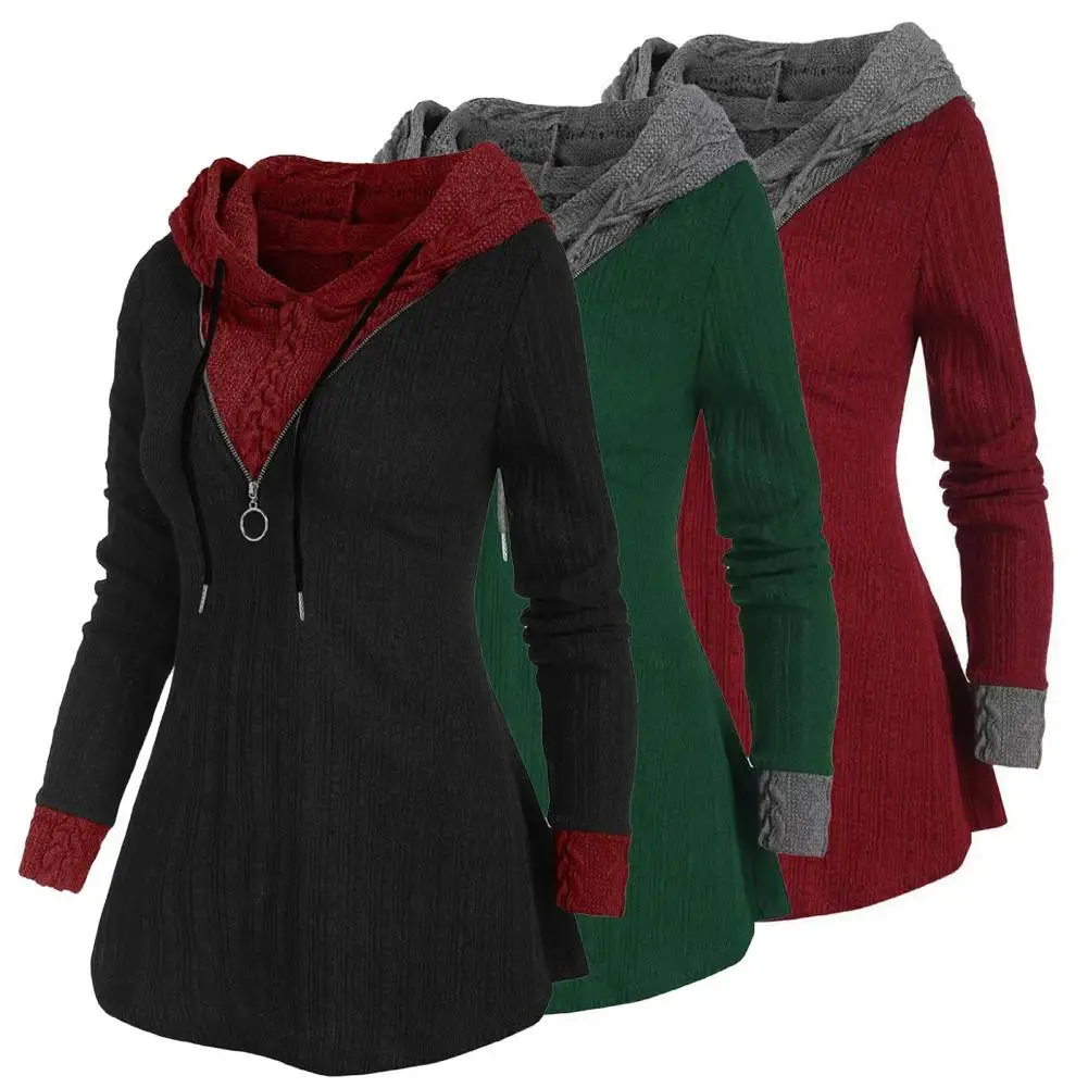Great Women Pullover Long Sleeve Comfortable to Wear Lint Free Women Irregular Hem Designed Hoodie
Great Women Pullover Long Sleeve Comfortable to Wear Lint Free Women Irregular Hem Designed Hoodie