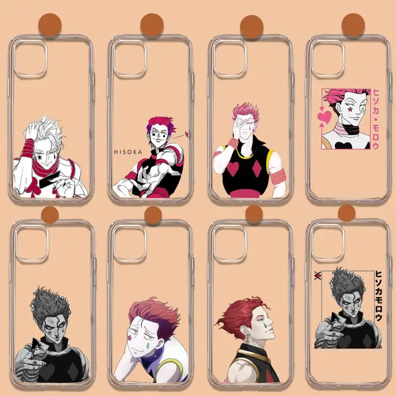 Hisoka Anime Hunter X Phone Case Transparent soft For iphone 11 13 12 14 x xs xr pro max mini
Hisoka Anime Hunter X Phone Case Transparent soft For iphone 11 13 12 14 x xs xr pro max mini