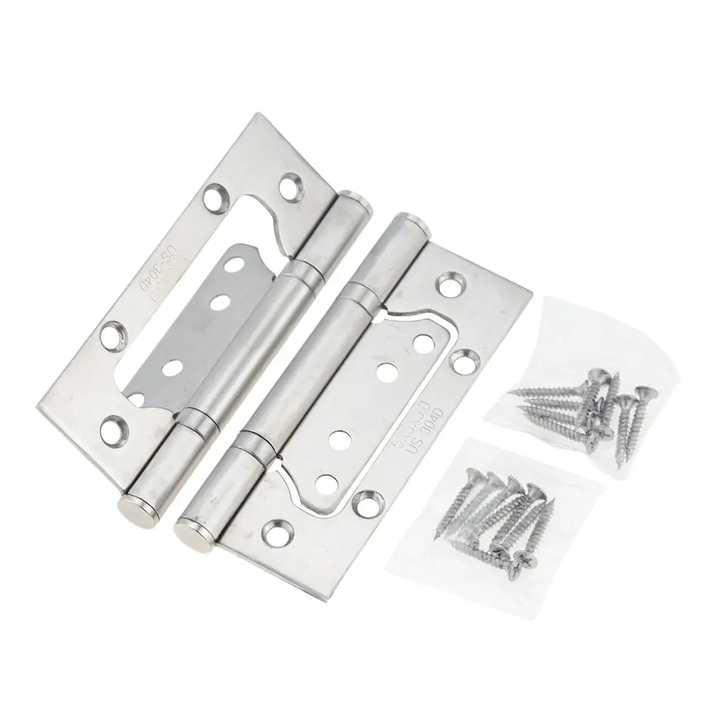 2Pc Door Hinge 4 Inch 5 Inch 201 Stainless Steel Hinge Free Slotted Wooden Door Room Door Silent Discharge Rubber Buffer Hinge
2Pc Door Hinge 4 Inch 5 Inch 201 Stainless Steel Hinge Free Slotted Wooden Door Room Door Silent Discharge Rubber Buffer Hinge