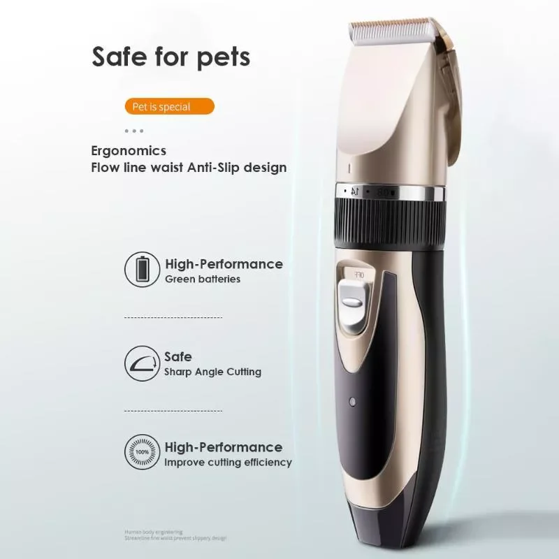 NEW2023 Professional Pet Clippers Dog Trimmer Grooming Kit Animals Haircut Low-Noise Shaver Clipper Hair Cutting Machine
NEW2023 Professional Pet Clippers Dog Trimmer Grooming Kit Animals Haircut Low-Noise Shaver Clipper Hair Cutting Machine