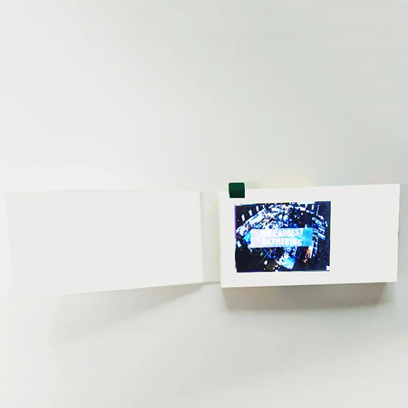 Недорогая 2,4 дюймовая визитная карточка с ЖК-экраном Videobrochure для продвижения бизнеса
Недорогая 2,4 дюймовая визитная карточка с ЖК-экраном Videobrochure для продвижения бизнеса