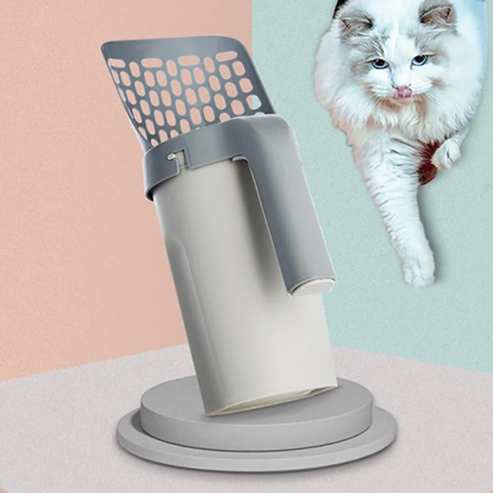 Cat Litter Scoop with Garbage Bag Kitty Scooper with Holder Portable Pet Litter Sifter Scoop Litter Shovel Cats Cleaning Tools
Cat Litter Scoop with Garbage Bag Kitty Scooper with Holder Portable Pet Litter Sifter Scoop Litter Shovel Cats Cleaning Tools