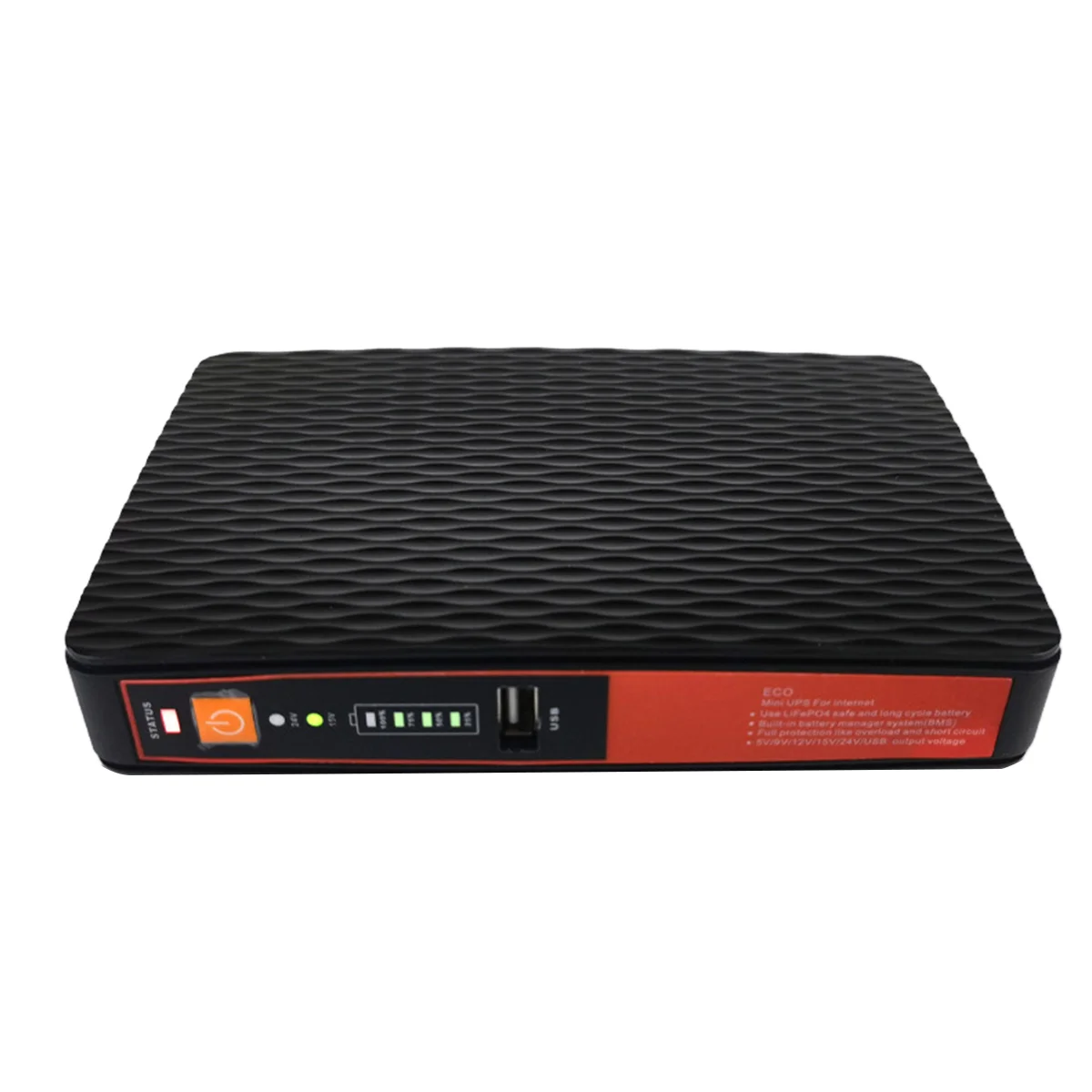 

5V 9V 12V 24V Uninterruptible Power Supply Mini UPS LAN POE 8800MAh Battery Backup for WiFi Router CCTV(US Plug)
