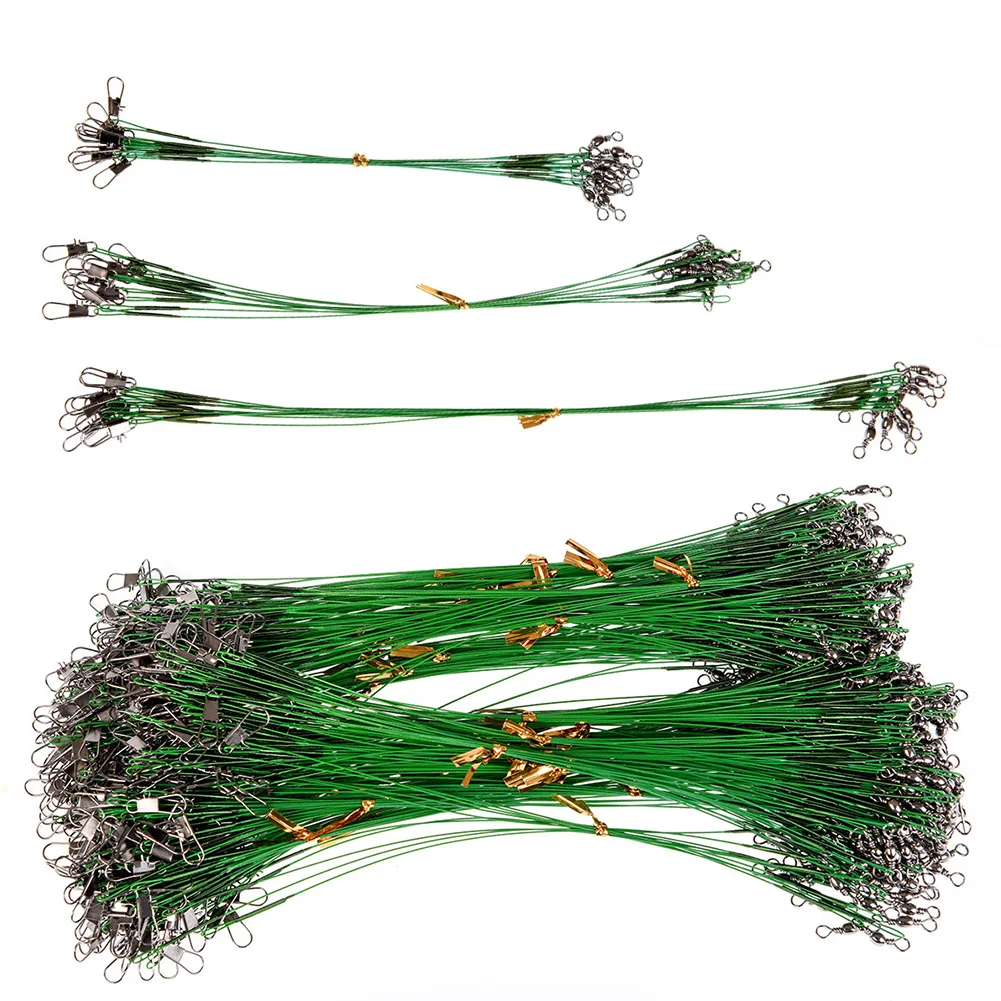 50pcs Lure Lead Wire Anti-bite Lead Core Fishing Line Wire Connector 15/20/25cm Fishing Gear Carp Fishing Accessories Tackle
50pcs Lure Lead Wire Anti-bite Lead Core Fishing Line Wire Connector 15/20/25cm Fishing Gear Carp Fishing Accessories Tackle