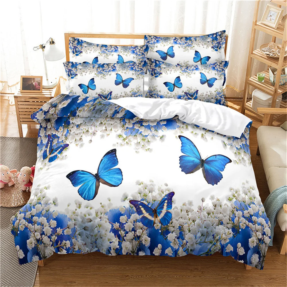 Butterfly Bedding Set Duvet Cover Set 3d Bedding Digital Printing Bed Linen Queen Size Bedding Set Fashion Design
Butterfly Bedding Set Duvet Cover Set 3d Bedding Digital Printing Bed Linen Queen Size Bedding Set Fashion Design