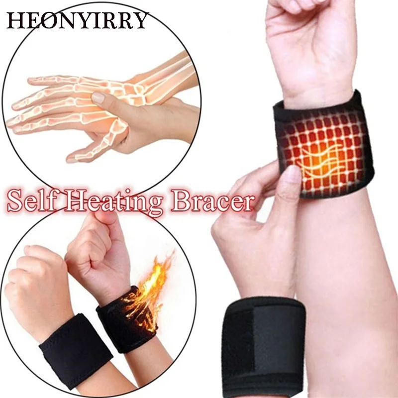 1Pair Compression Self-Heating Therapy Wrist Support Brace Wrap Heated Hand Warmer Compression Pain Relief Wristband Belt
1Pair Compression Self-Heating Therapy Wrist Support Brace Wrap Heated Hand Warmer Compression Pain Relief Wristband Belt