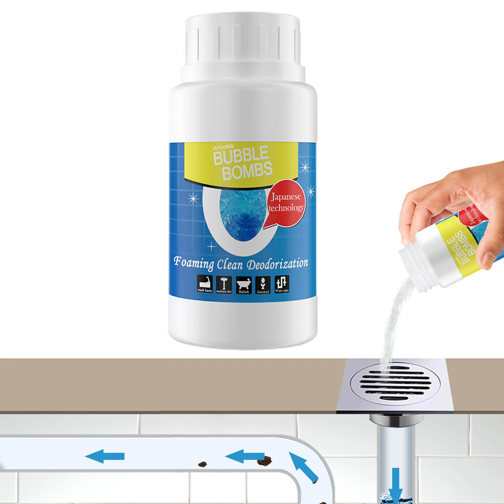 Дренажный порошок для труб, безопасный мощный дренажный порошок с формулой высокой плотности для раковины и дренажных труб, дренажный поро... 
Дренажный порошок для труб, безопасный мощный дренажный порошок с формулой высокой плотности для раковины и дренажных труб, дренажный поро...