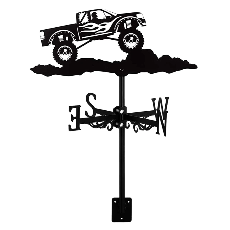BEAU-Off-Road Vehicle Weathervanes, Vintage Rooftop Measuring Tools Weather Vane, Used For Garden Farm Shed Decoration 
BEAU-Off-Road Vehicle Weathervanes, Vintage Rooftop Measuring Tools Weather Vane, Used For Garden Farm Shed Decoration