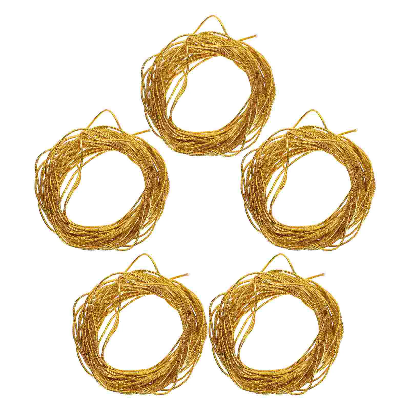 5 Bundles Gold Rope Present Binding Decorative Gift Bag Ropes Baking Jute Twine Wrapping Tag
5 Bundles Gold Rope Present Binding Decorative Gift Bag Ropes Baking Jute Twine Wrapping Tag