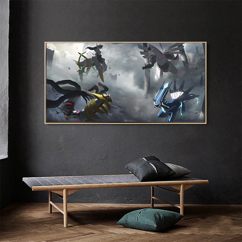 Classic Video Game Poke-meen The Battle of Pearls and Diamonds Poster Canvas Printing Wall Art Home Decor Gifts for Fans
Classic Video Game Poke-meen The Battle of Pearls and Diamonds Poster Canvas Printing Wall Art Home Decor Gifts for Fans