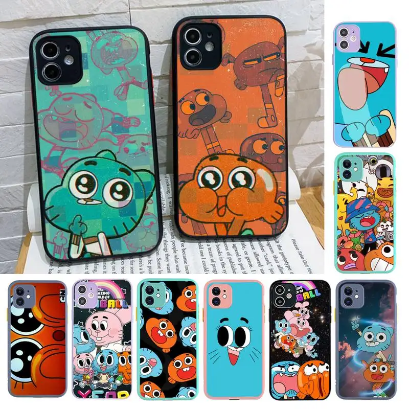 The A-Amazing W-World G-Gum ball Phone Case for iPhone 14 11 12 13 Mini Pro Max 8 7 Plus X XR XS MAX Translucent Matte Cover
The A-Amazing W-World G-Gum ball Phone Case for iPhone 14 11 12 13 Mini Pro Max 8 7 Plus X XR XS MAX Translucent Matte Cover