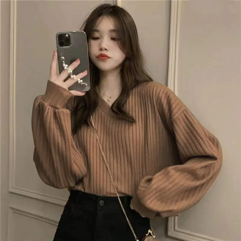 Женский зимний свитер, Женская водолазка, свитер в Корейском стиле, модный топ, Женский базовый пуловер, одежда оверсайз
Женский зимний свитер, Женская водолазка, свитер в Корейском стиле, модный топ, Женский базовый пуловер, одежда оверсайз