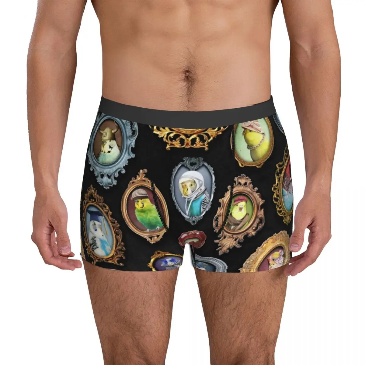 Parrot Underwear Budgies in Hats Man Underpants Print Breathable Trunk High Quality Shorts Briefs Plus Size 2XL
Parrot Underwear Budgies in Hats Man Underpants Print Breathable Trunk High Quality Shorts Briefs Plus Size 2XL