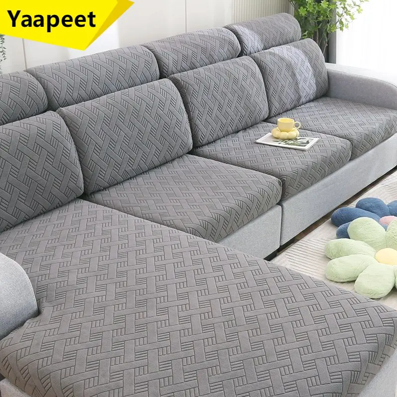 Stretch Sofa Seat Cushion Cover Jacquard Sofa Cover for Living Room Chair Cover Washable Removable Furniture Protector 1PC
Stretch Sofa Seat Cushion Cover Jacquard Sofa Cover for Living Room Chair Cover Washable Removable Furniture Protector 1PC