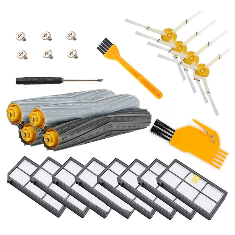For Irobot Roomba Parts Kit Series 800 860 865 866 870 871 880 885 886 890 900 960 966 - Brushes And Filters
For Irobot Roomba Parts Kit Series 800 860 865 866 870 871 880 885 886 890 900 960 966 - Brushes And Filters