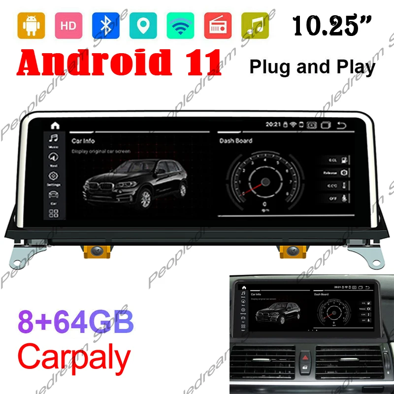 8 ядер 4G + 64G android 10,0 автомобильный мультимедийный плеер навигация GPS радио для BMW X5 E70 2007 ~ 2013 Оригинал 10,25 "DSP carpl CIC
8 ядер 4G + 64G android 10,0 автомобильный мультимедийный плеер навигация GPS радио для BMW X5 E70 2007 ~ 2013 Оригинал 10,25 "DSP carpl CIC