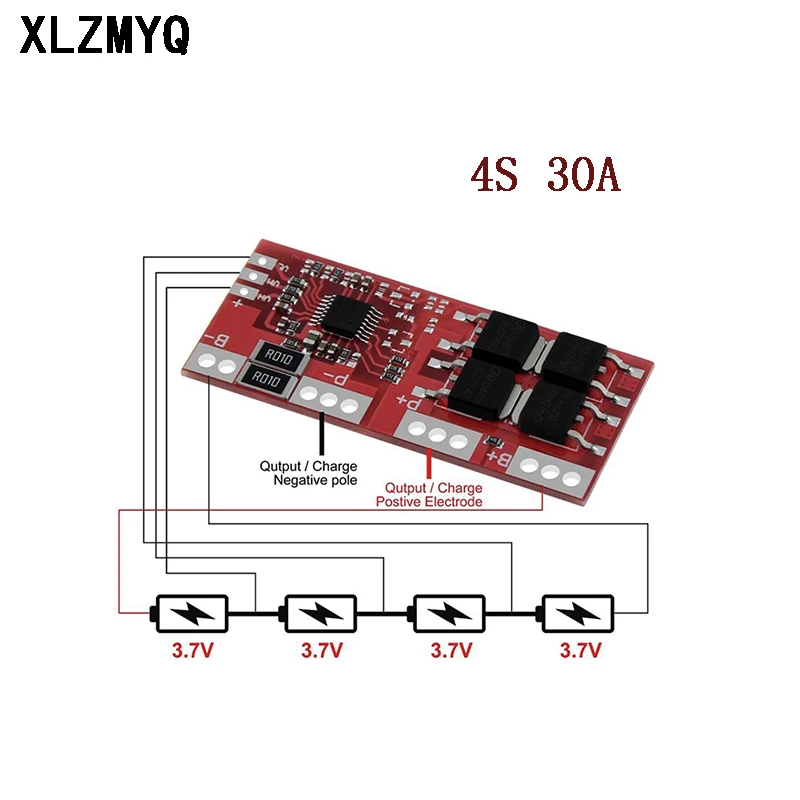 10pcs 4S 30A Li-ion Lithium Battery 18650 Charger Protection Board 14.4V 14.8V 16.8V 4S BMS Charging Protection Board DIY Kit
10pcs 4S 30A Li-ion Lithium Battery 18650 Charger Protection Board 14.4V 14.8V 16.8V 4S BMS Charging Protection Board DIY Kit