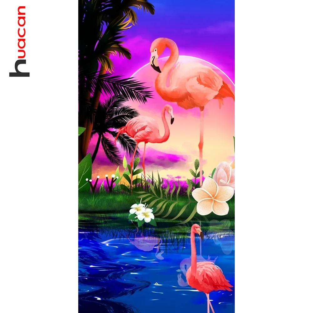 Huacan Diamond Art Painting Sunset River Scenery Home Decor Embroidery Cross Stitch Flamingo Animals Mosaic Wall Sticker
Huacan Diamond Art Painting Sunset River Scenery Home Decor Embroidery Cross Stitch Flamingo Animals Mosaic Wall Sticker
