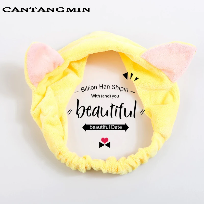 Женская повязка на голову с кошачьими ушками 
Женская повязка на голову с кошачьими ушками