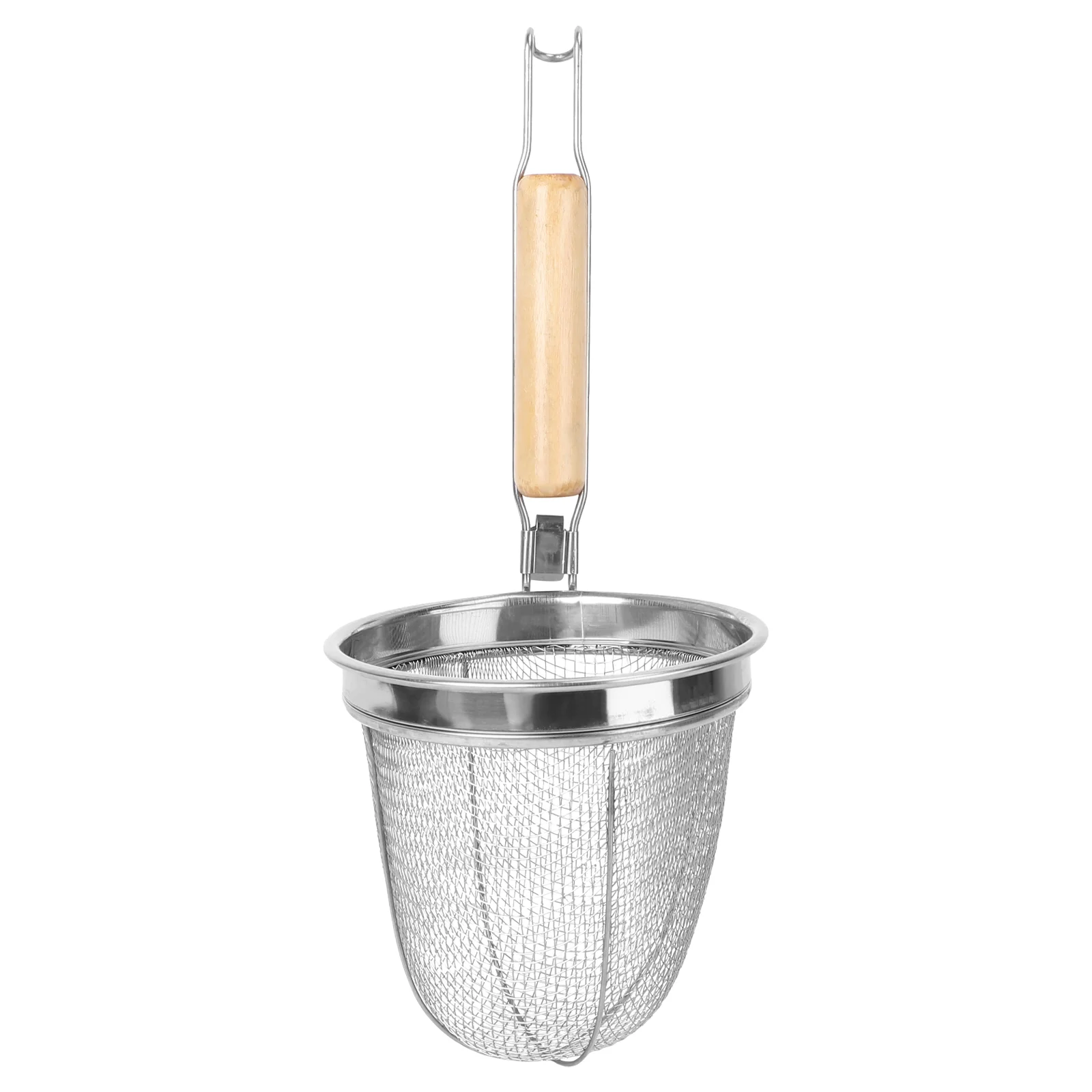 

Strainer Mesh Basket Noodle Pasta Colander Skimmer Fine Steel Stainless Strainers Spaghetti Kitchen Spoon Sieve Handle Spider