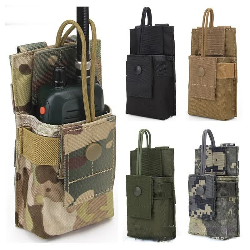 1000D Tactical Talkie bag Radio Pouch Walkie Holster Talkie Holder Waist Belt Bag Molle Radio Vest accessor CS field storage bag
1000D Tactical Talkie bag Radio Pouch Walkie Holster Talkie Holder Waist Belt Bag Molle Radio Vest accessor CS field storage bag