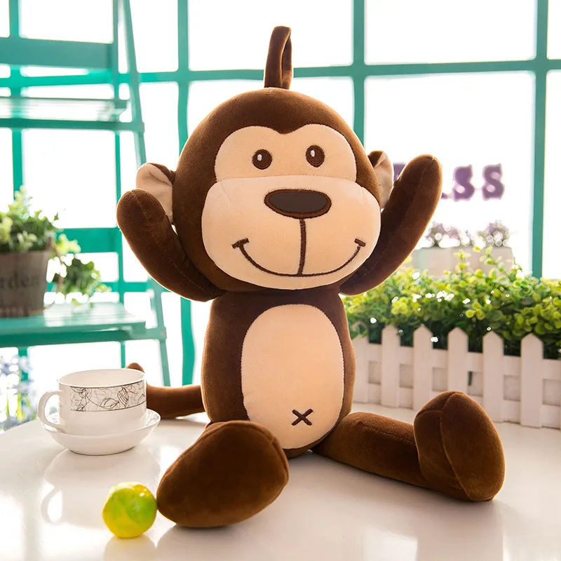 50Cm Cute Monkey Doll Plush Toy Soft Pillow Monkey Plush Stuffed Animal Child Boy Girlfriend Gift Hanging Hook Hand Monkey
50Cm Cute Monkey Doll Plush Toy Soft Pillow Monkey Plush Stuffed Animal Child Boy Girlfriend Gift Hanging Hook Hand Monkey