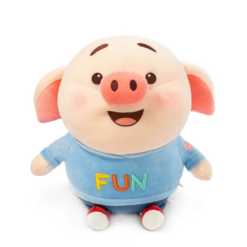 Детская милая плюшевая свинка регулируемая тряпичная кукла подушка для малышей