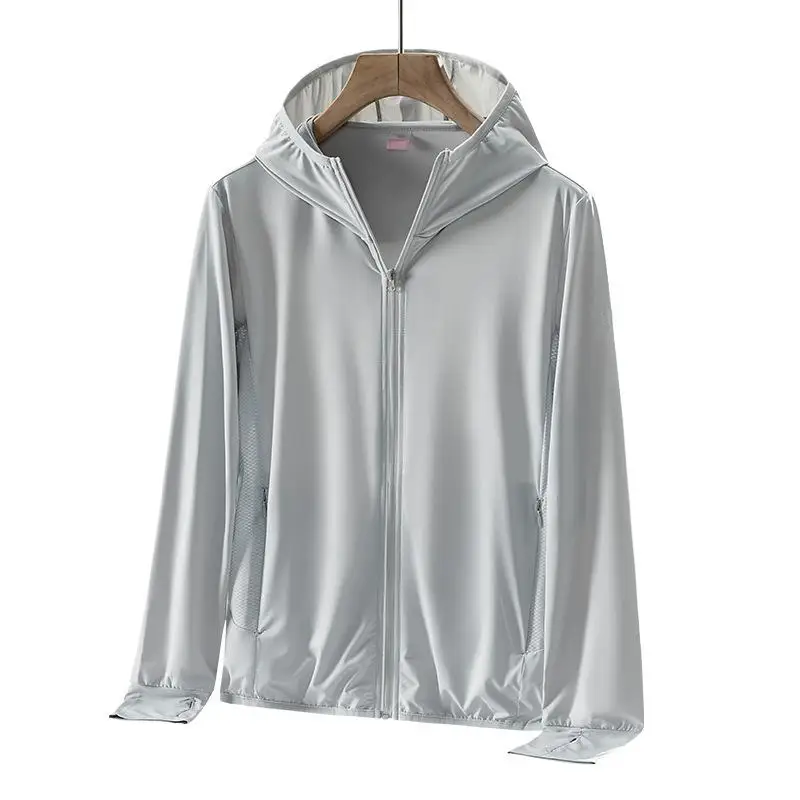 Men's women same hooded sunscreen clothing summer UV protection ice silk breathable skin clothing Sun protection clothing UPF50+
Men's women same hooded sunscreen clothing summer UV protection ice silk breathable skin clothing Sun protection clothing UPF50+